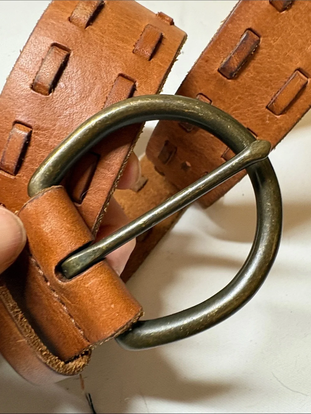 Banana Republic embellished Brown Leather Belt Size S